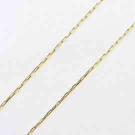 CADENA FORCET LARGO 0.40x50CM  /O.AMARILLO